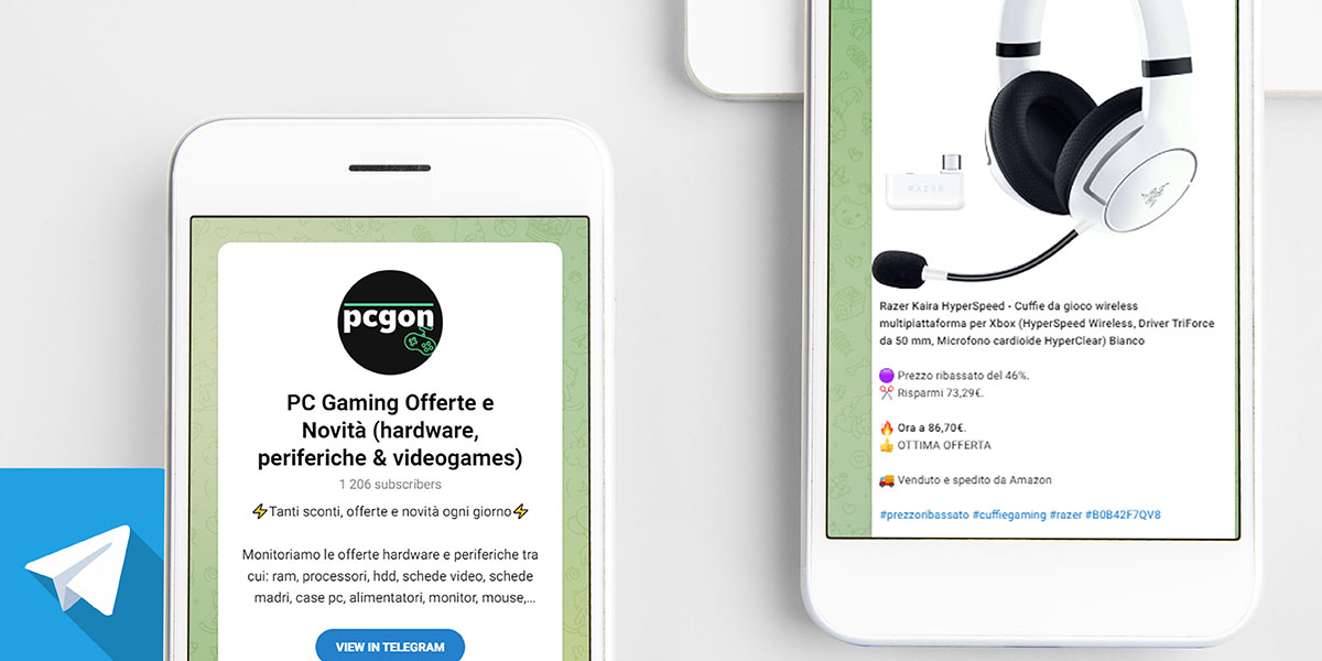 Miglior Canale Telegram con Offerte su Hardware e Periferiche per PC